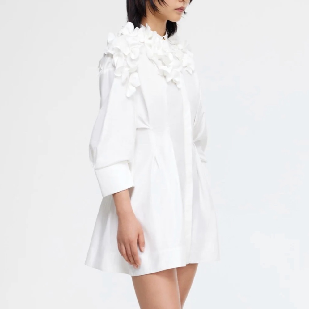Acler Rannoch Mini Dress in White (NWOT)